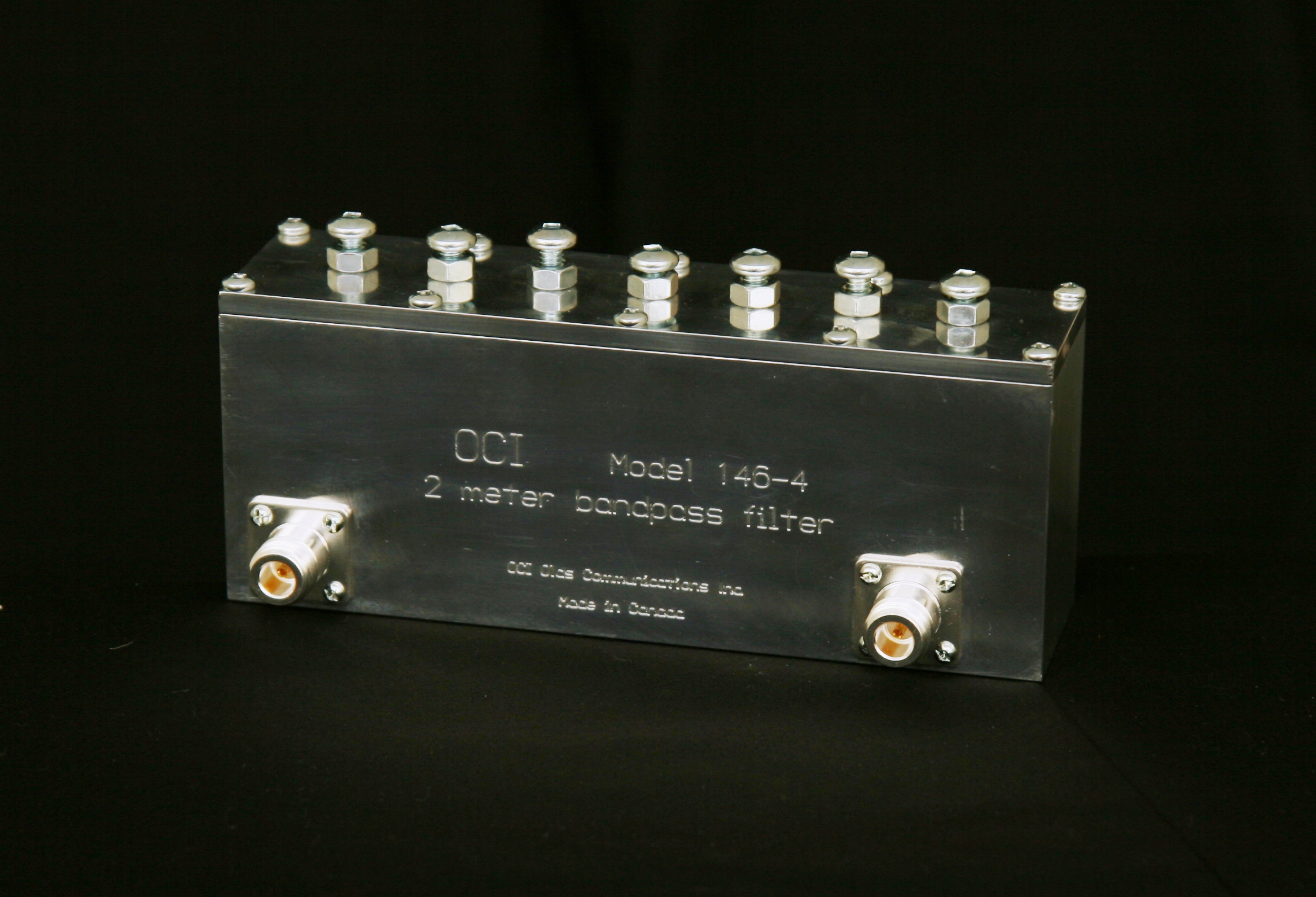 OCI Model 146-4 2 meter bandpass filter picture